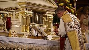 Traditional Latin Mass at St. Stanislaus Kostka Church in Chicago