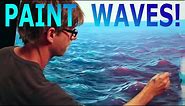How To Paint Waves - Lesson 1 - Shape