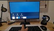 How to remote access your PC on samsung smart monitor.