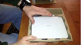Philips Portable DVD Player Unboxing