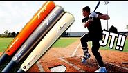 Hitting with DEMARINI WOOD COMPOSITE 110/i13/243 - Wood Baseball Bat Reviews