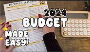 Beginner's Guide To Budgeting | Step By Step Tutorial! 2024 Setup For You!