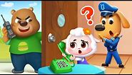 Phone Call from a Stranger | Kids at Home | Kids Cartoon | Sheriff Labrador | BabyBus