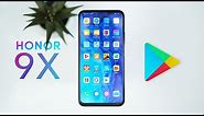 Honor 9X Pro Install Google Play Store