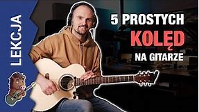 🎸5 prostych polskich kolęd na gitarze! Naucz się w 10 minut!
