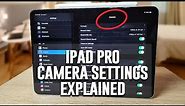 iPad Pro - Camera Settings Explained | Camera and Photography Tutorial