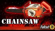CHAINSAW - Full Guide - Location, Plan, Best Mods, Stats, Legendary - Fallout 76