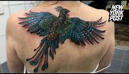 Phoenix Tattoo Comes to Life When You Flex | New York Post