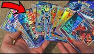 PULLED 64 ULTRA RARES FROM A BOOSTER BOX! Fake Pokemon Card Opening