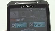 HTC ThunderBolt 4G LTE data speed tests
