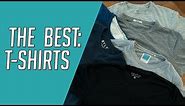 The Best T-Shirts for Men || Our Favorite Tees || Buck Mason, ESNTLS, BYLT Review