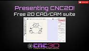 Presenting CNC2D - A free 2D CAD/CAM design suite designed for beginners to CNC (Alpha release)