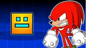 Knuckles Plays: "Geometry Dash" *I HATE THIS GAME*