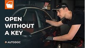 How to unlock your car without a key | AUTODOC tips