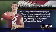 Johnny Manziel speaks against Baker Mayfield comparisons