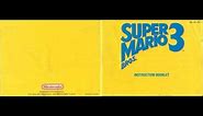 Super Mario Bros 3 Instruction Manual