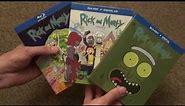 Rick and Morty Seasons 1-3 Blu-Ray Unboxing Adult Swim Cartoon Network