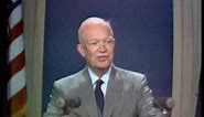 Eisenhower WRC-TV 1958 (oldest known colour videotaping)