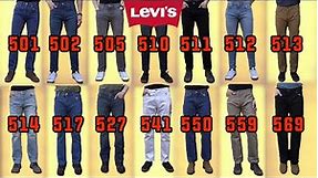 COMPLETE Guide To Levi's Jeans (Everything YOU Need To Know!)