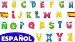 Las LETRAS del ALFABETO en Español para Niños y Adultos - El Abecedario | Spanish alphabet song