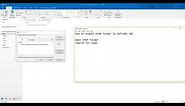 how to enable/show spam folder in outlook
