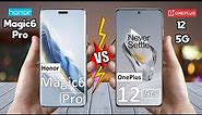Honor Magic 6 Pro Vs OnePlus 12 - Full Comparison 🔥 Techvs