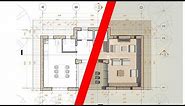 Rendered 2D Floor Plans in Revit Tutorial