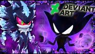 "DARK SONIC?!" Mephiles Visits Deviant Art - All Sonic's Forms