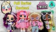 Best Series Yet? LOL Surprise Tweens Series 4 Dolls Full Unboxing + Review!