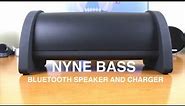 Nyne Bass Bluetooth Speaker and Charger