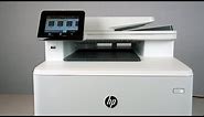 HP ColorJet Pro M479fdw Color Laser Multi-function Printer Overview and Features