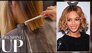 Recreating Beyonce's Iconic Blonde Bob | Brushing Up | Marie Claire