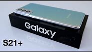Samsung Galaxy S21+ Unboxing with Footage & Gameplay (Phantom Silver)