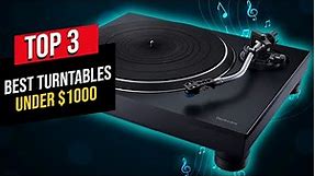 3 BEST Turntables Available On The Market 2023 For Under $1,000