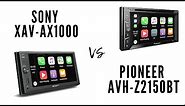 Sony XAV-AX1000 Review / Pioneer AVH-Z2150BT Review