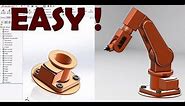 Solidworks Complete Tutorial | ARM ROBOT | ABB | -1- BASE