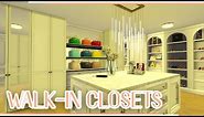 GIVE YOUR SIMS A BIRKIN WALL 💰👜 The Sims 4 Walk-In Closets CC Showcase + LINKS