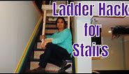 DIY: How to Build a Ladder Platform for the Stairs (Very Secure and sturdy)