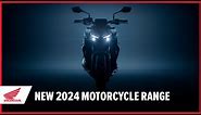 New 2024 Motorcycle Range | Honda
