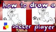 How To Draw A Soccer Player