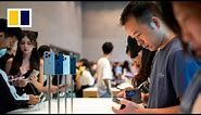 Shanghai customers unimpressed with iPhone 15 launch
