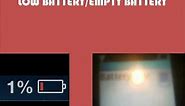 All low battery / empty battery compilation
