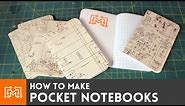 Pocket notebooks // How-To | I Like To Make Stuff