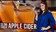 Slow Cooker Apple Cider From Scratch