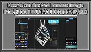 How to Cut Out And Remove (Using Transparency) Image Background With PhotoScape X FREE