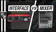 Audio Interface vs Mixer vs USB Mixer: Which One Do You Need?