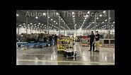 Easy AGV - Automated Guided Vehicle Pulling 9 Heavy Carts