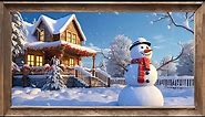 Frosty the Snowman / Animated Winter Scene / 2 Hours