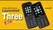 New Feature Fhone Launched by Philips Mobile India|Xenium|E209|E125|E102