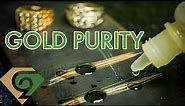 How To Determine YOUR Gold KARAT PURITY